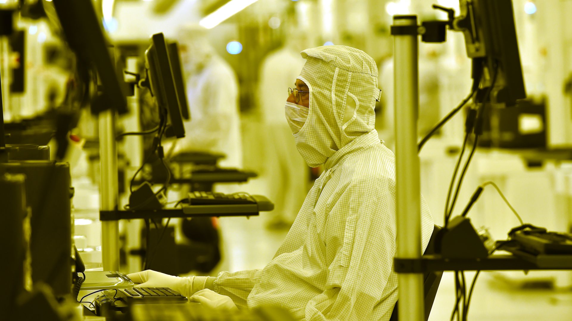 A Globalfoundries factory in Dresden, Germany.