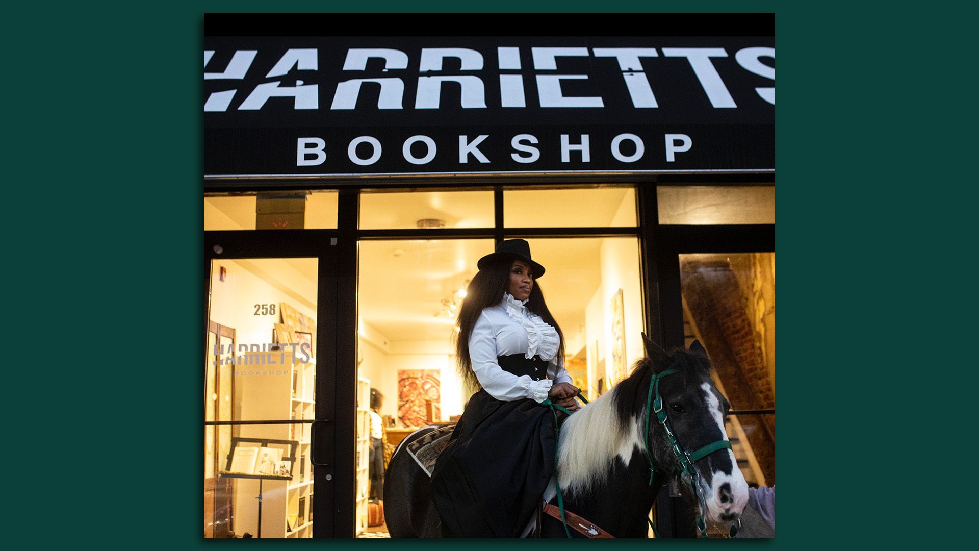 Jeannine Cook of Harriett’s Bookshop. Photo courtesy of Jeannine Cook