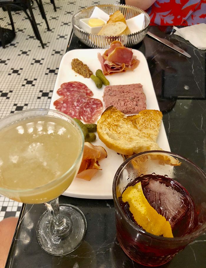 cocktails-at-la-belle-helene-french-restaurant-charlotte