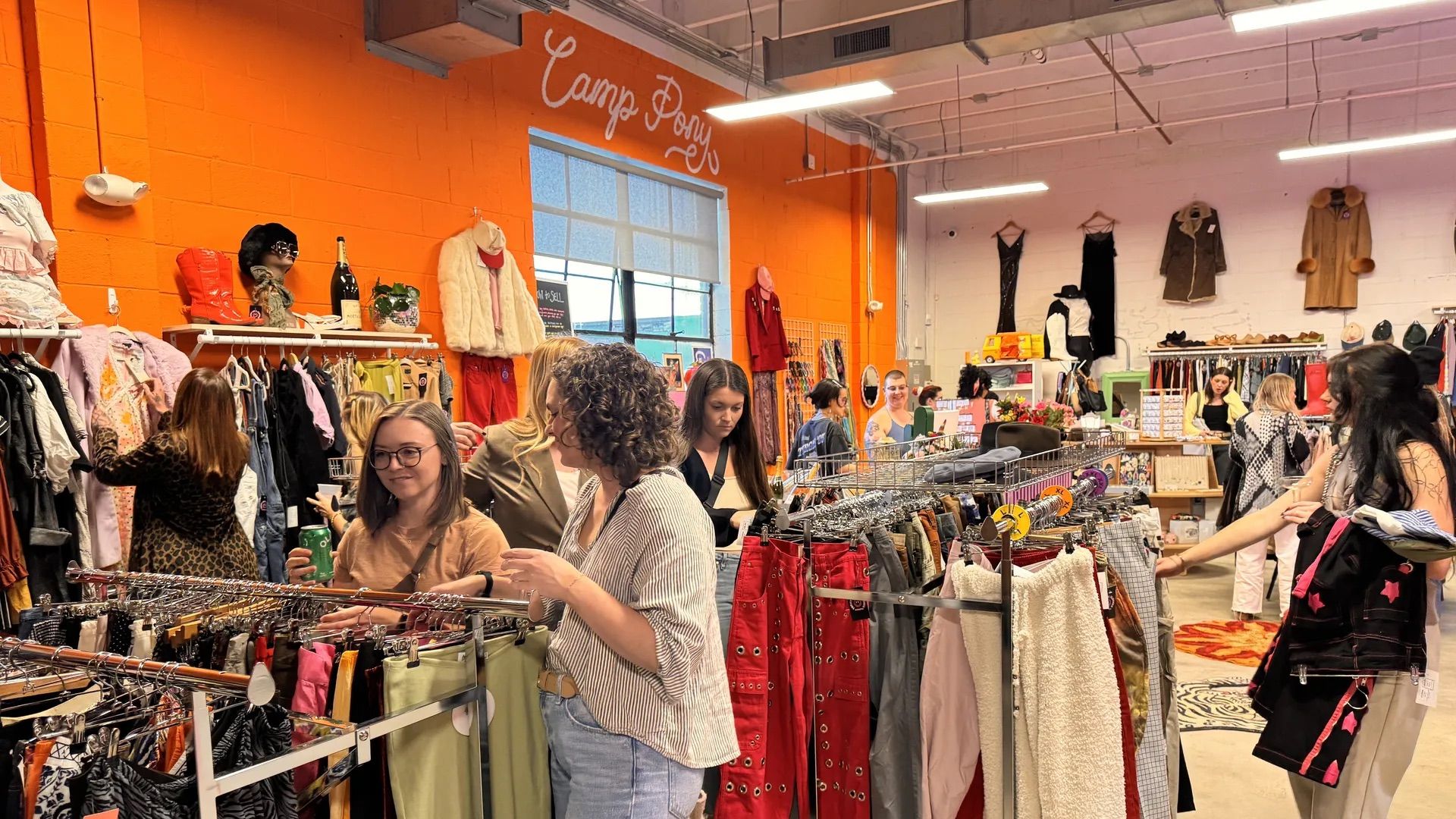 Thrift shop at Camp North End