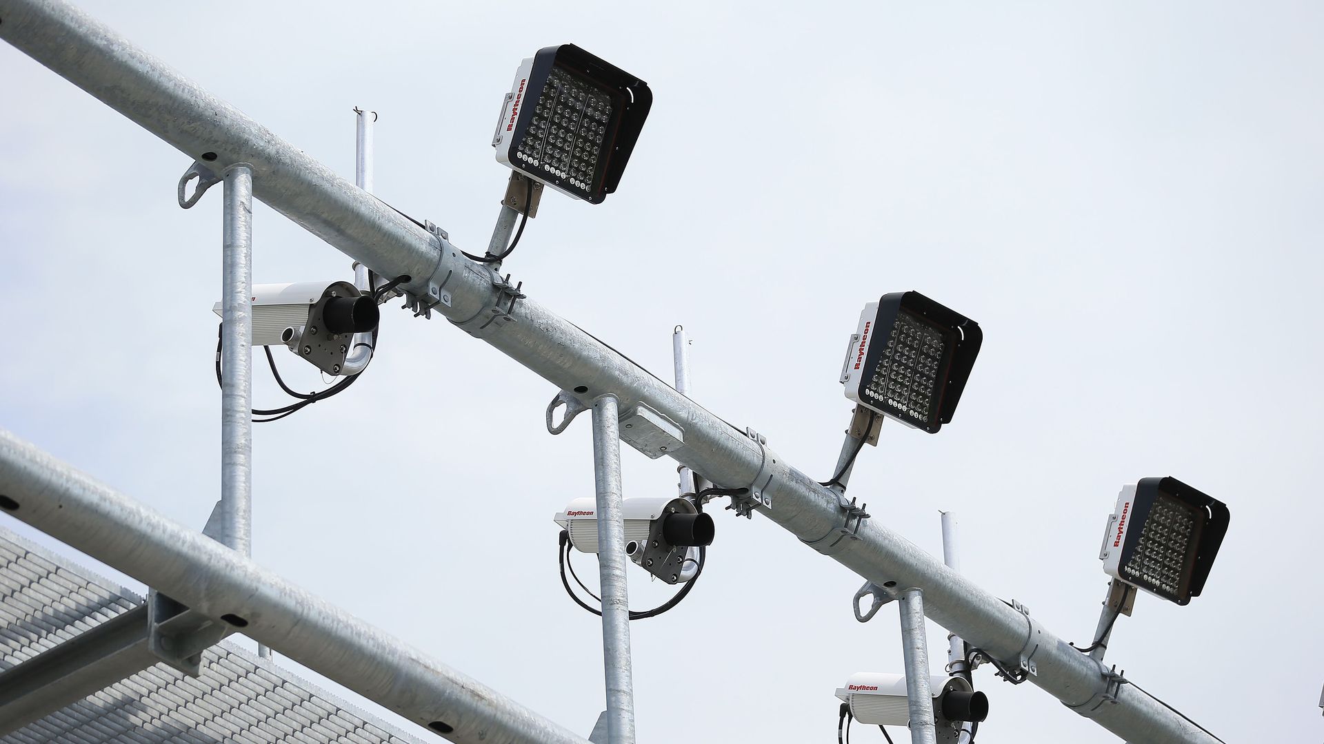 License plate cameras.