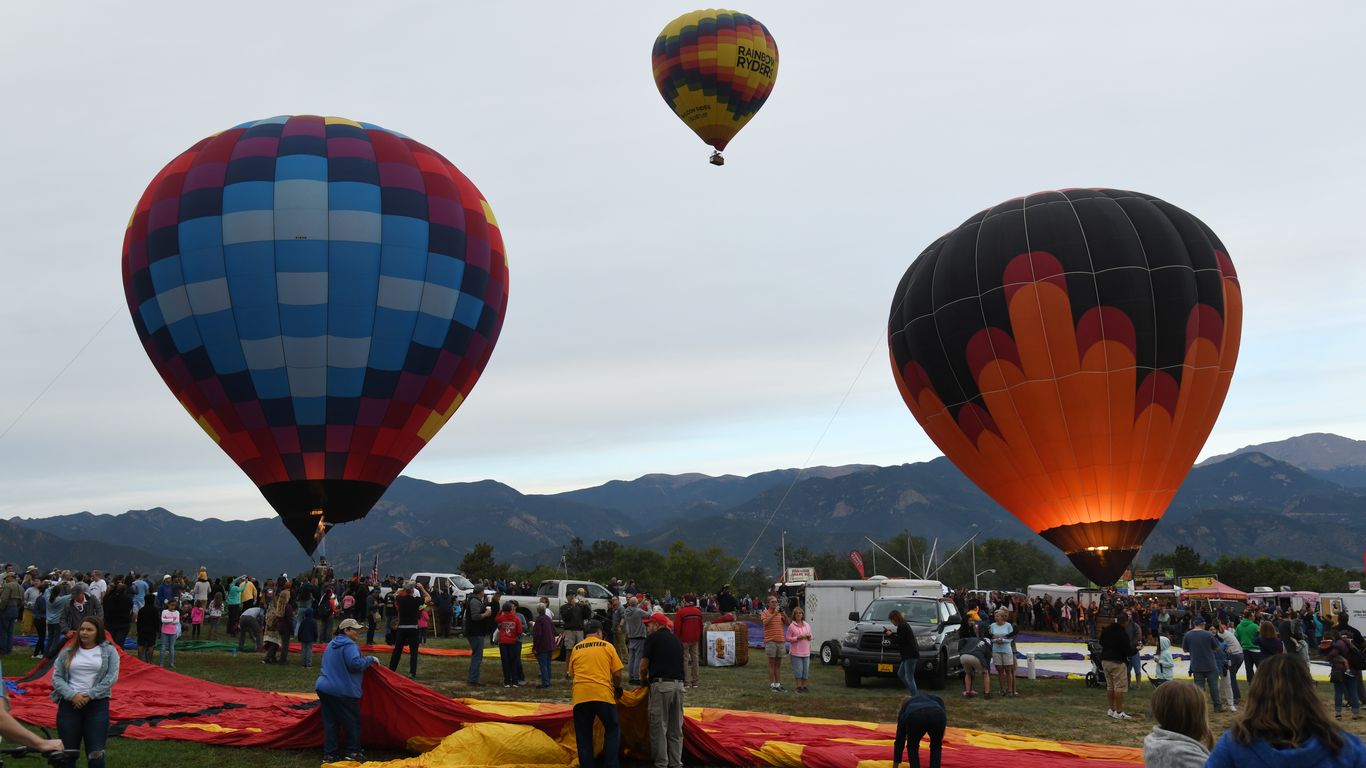 Labor Day events feature hot air ballons