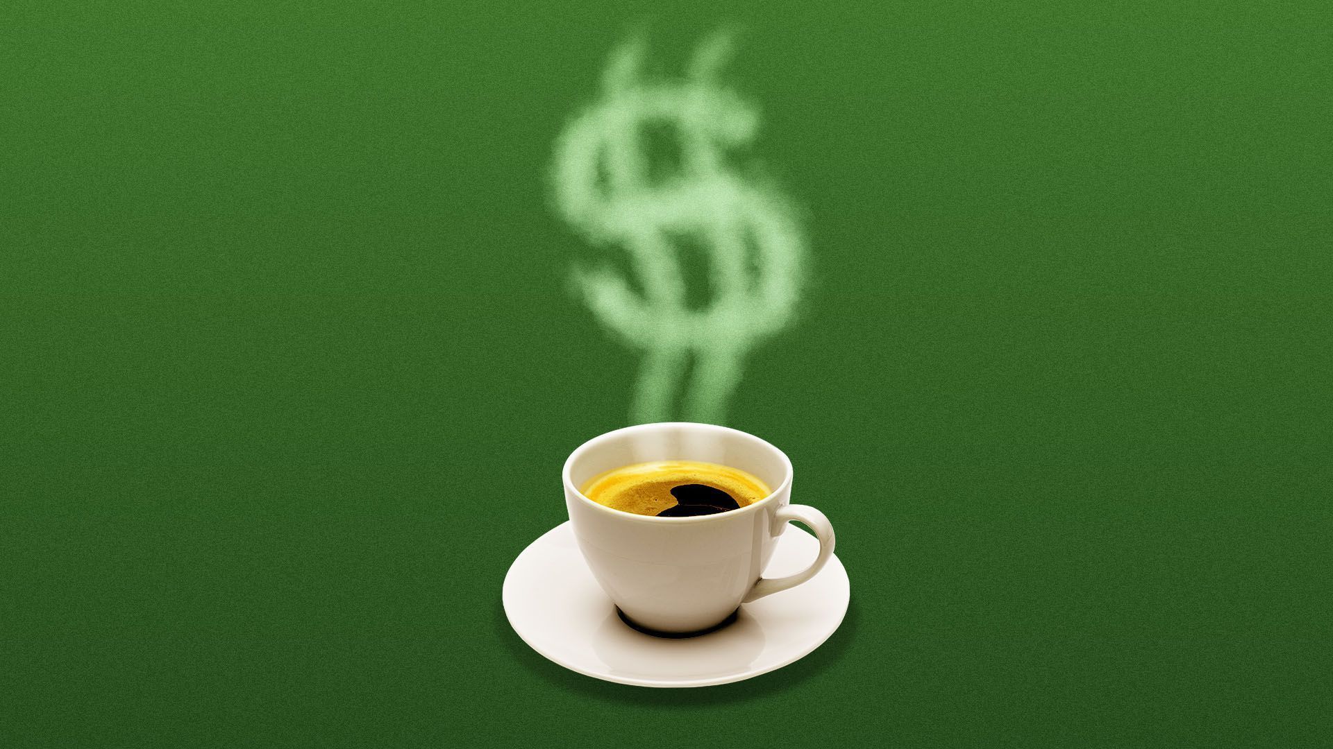 Tea with a dollar sign