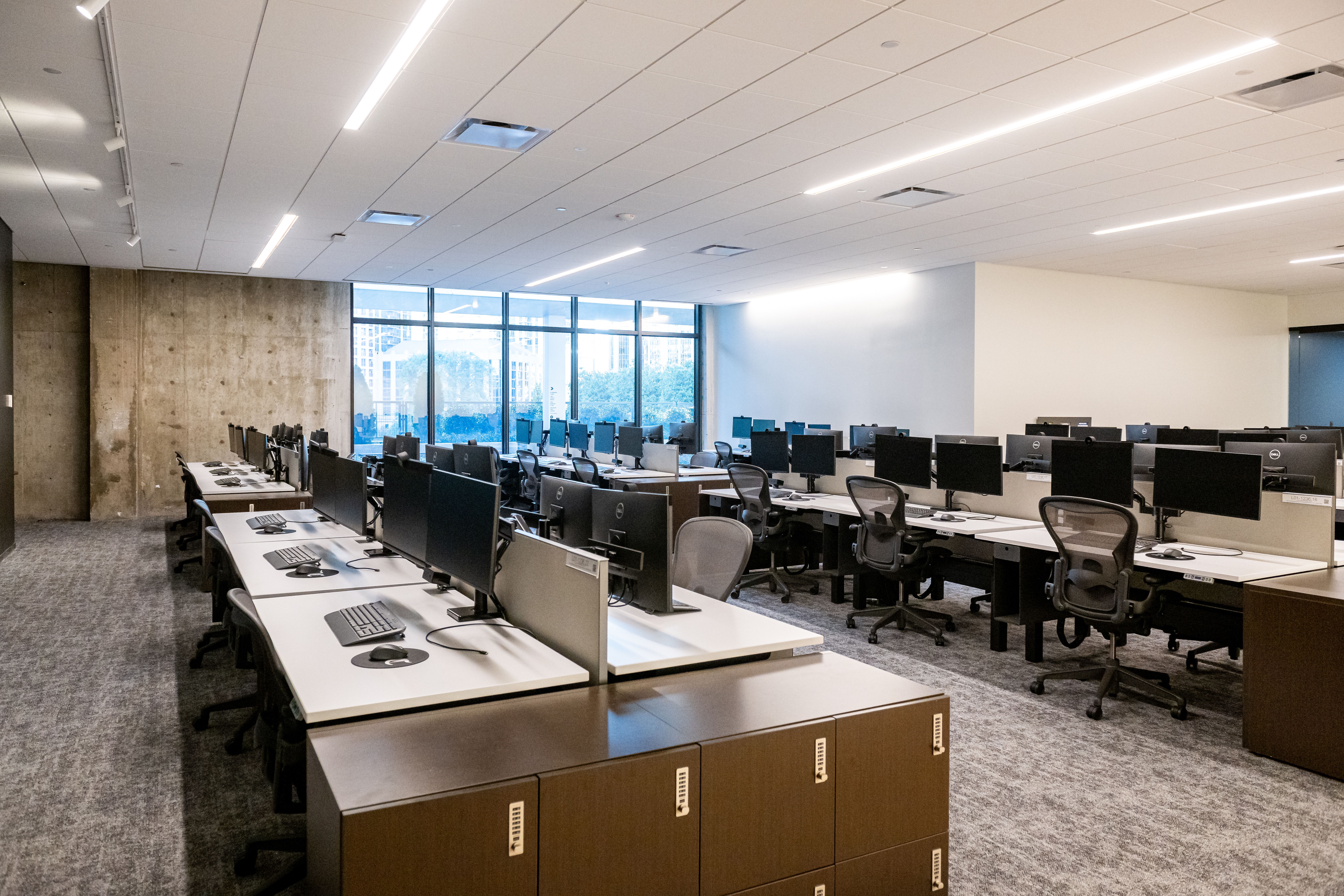 The interior of the AJC's new headquarters.