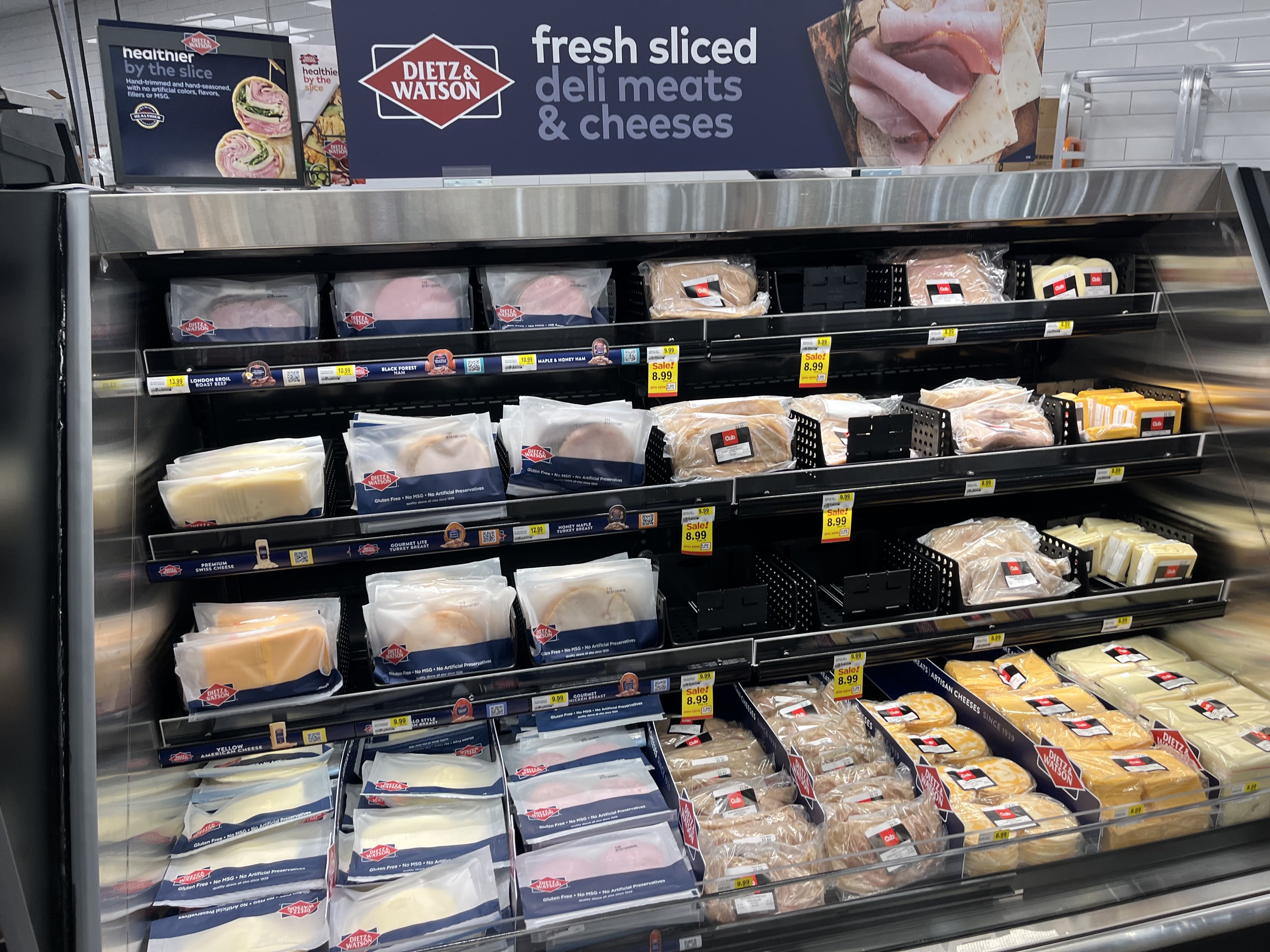 A case of meat and cheese 