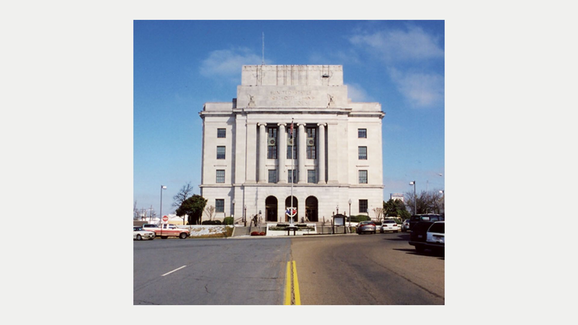 The federal courthouse and post office in Texarkana