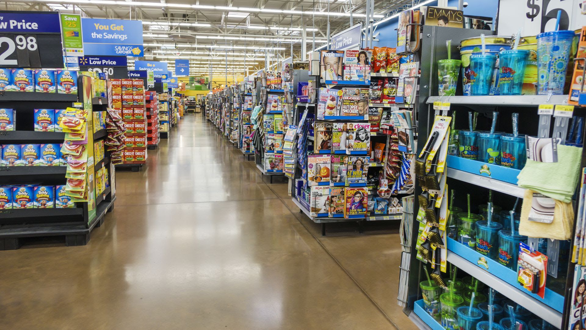 Walmart is trying cashierless again - Axios
