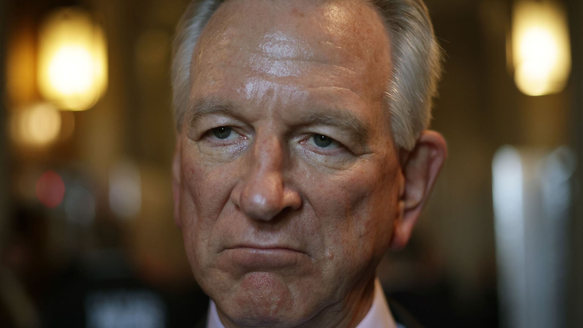 Alabama Senator Tommy Tuberville (R) in Congress in November 2023.