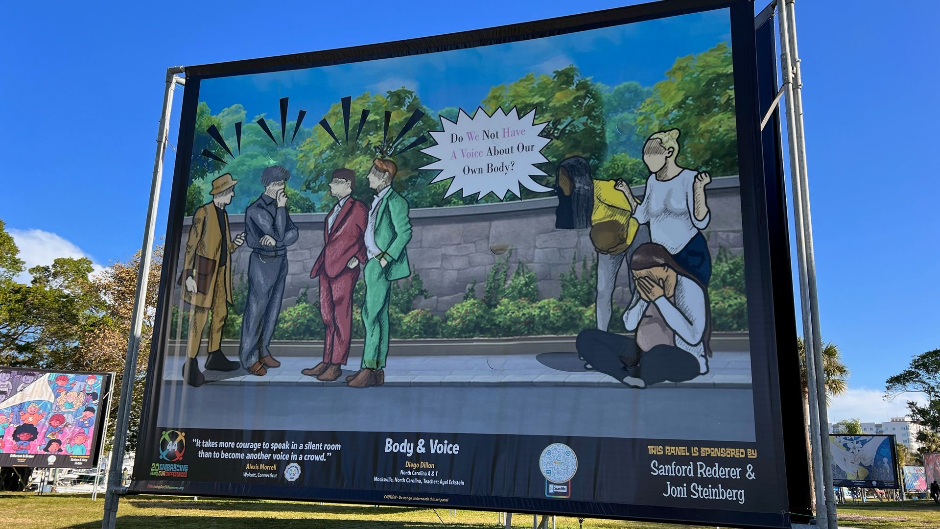 "Body and Voice" an art piece by Diego Dillon.