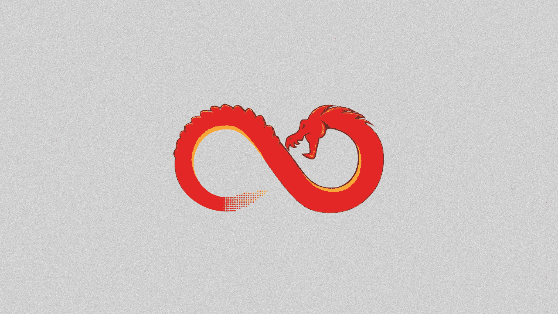 Illustration of Ghidra logo turning into a six