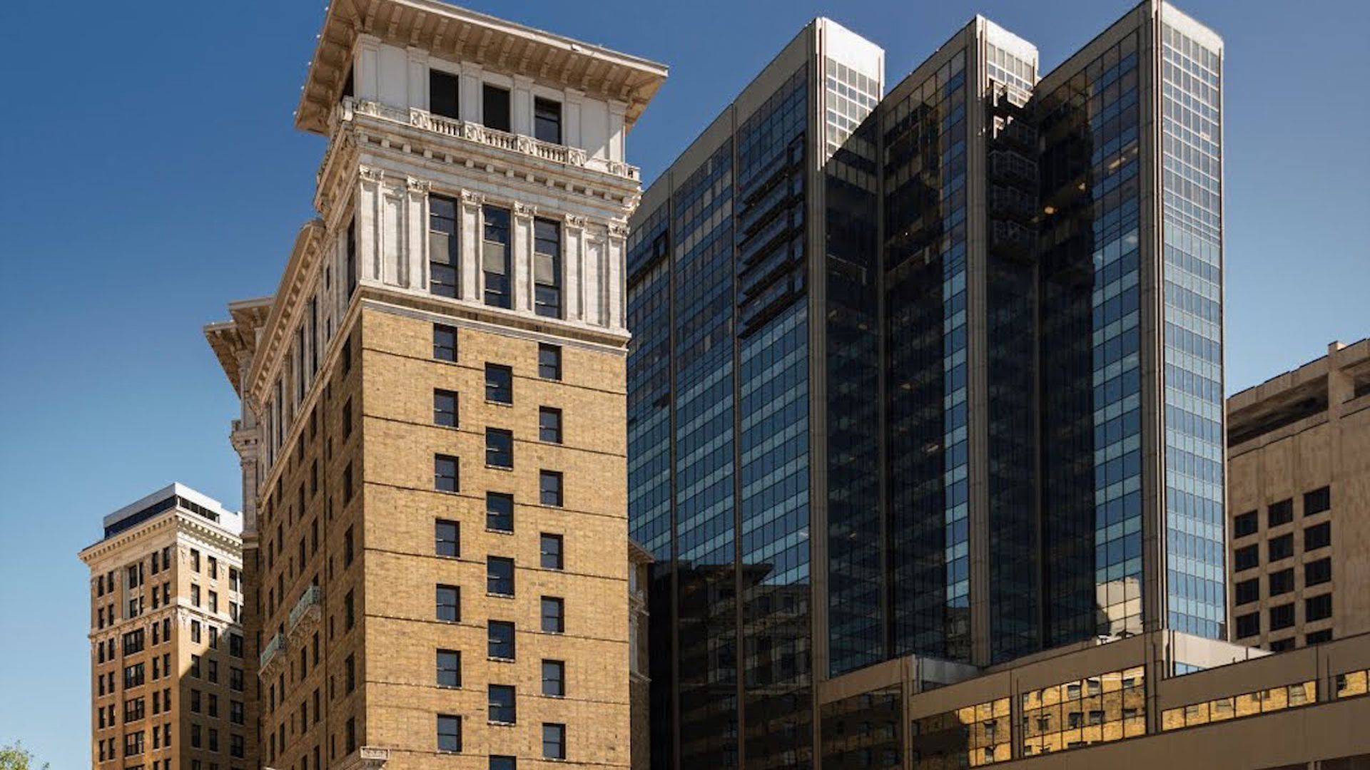 Tall office buildings