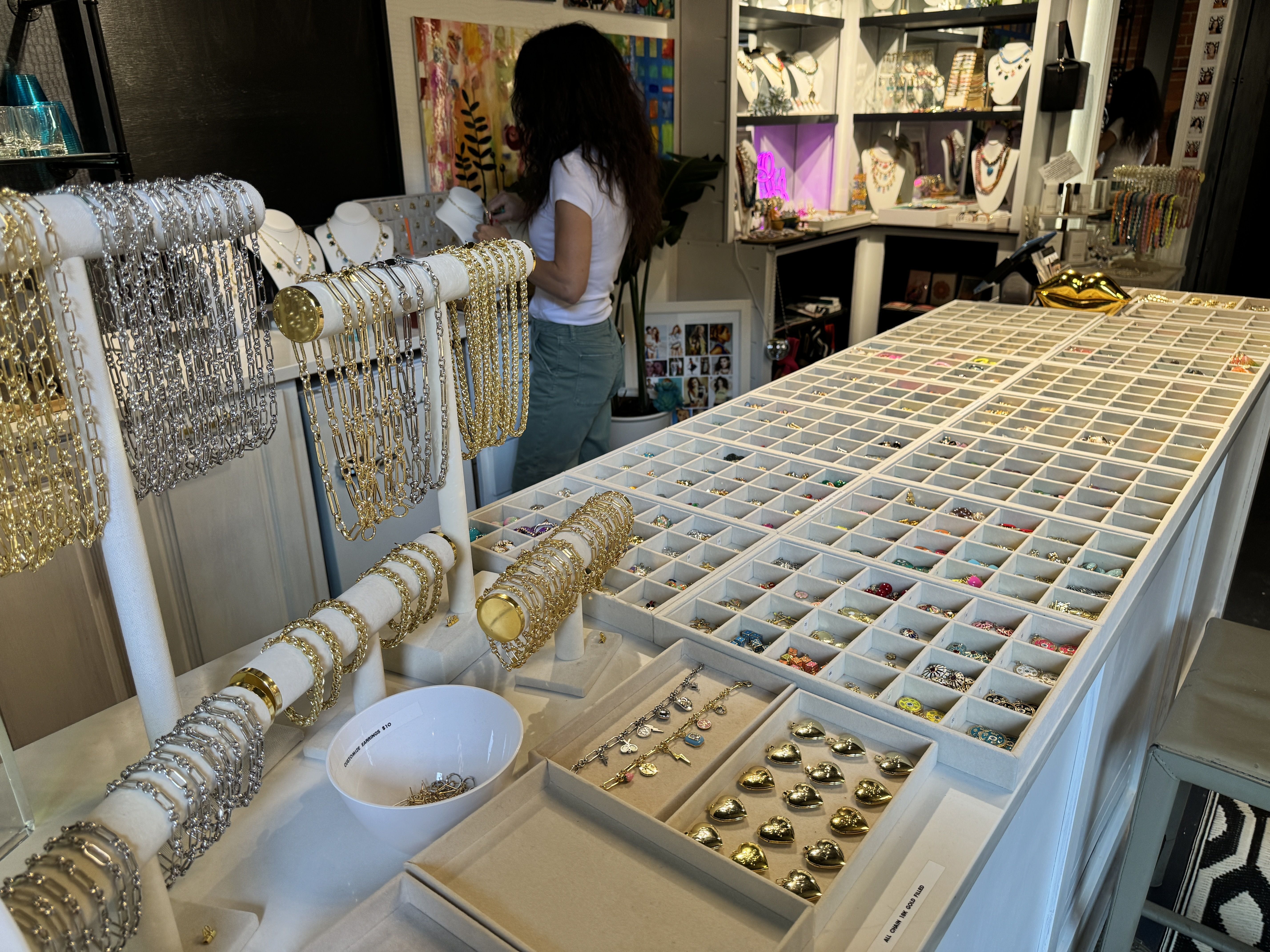 necklaces and charms