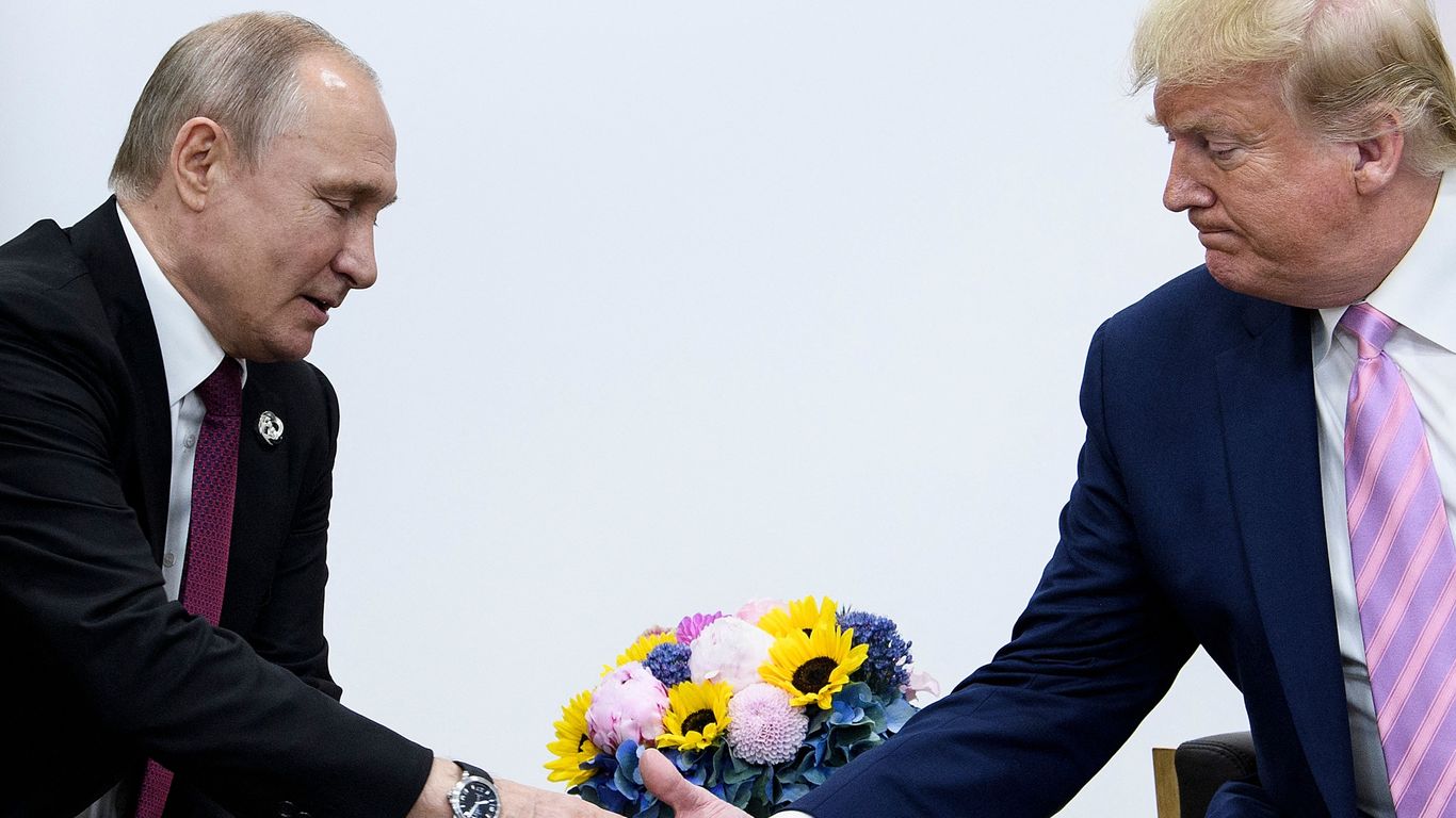 Trump calls for Russia-Ukraine ceasefire, threatens sanctions if 