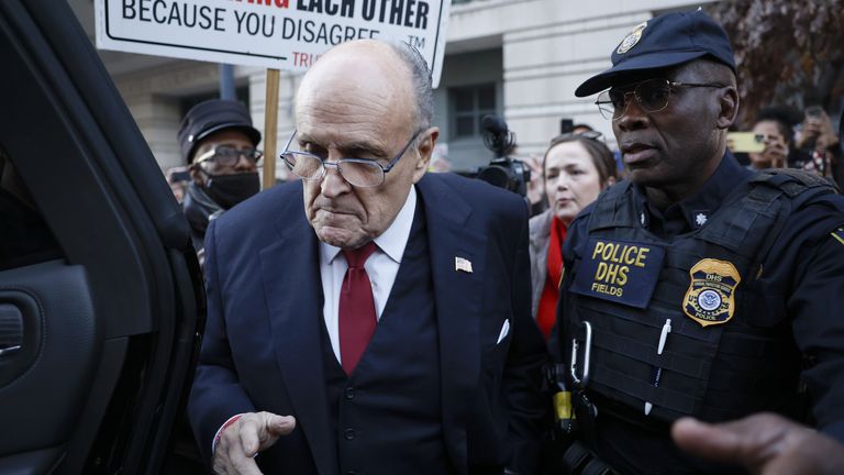 Rudy Giuliani Sued Again By Ex-Georgia Election Workers