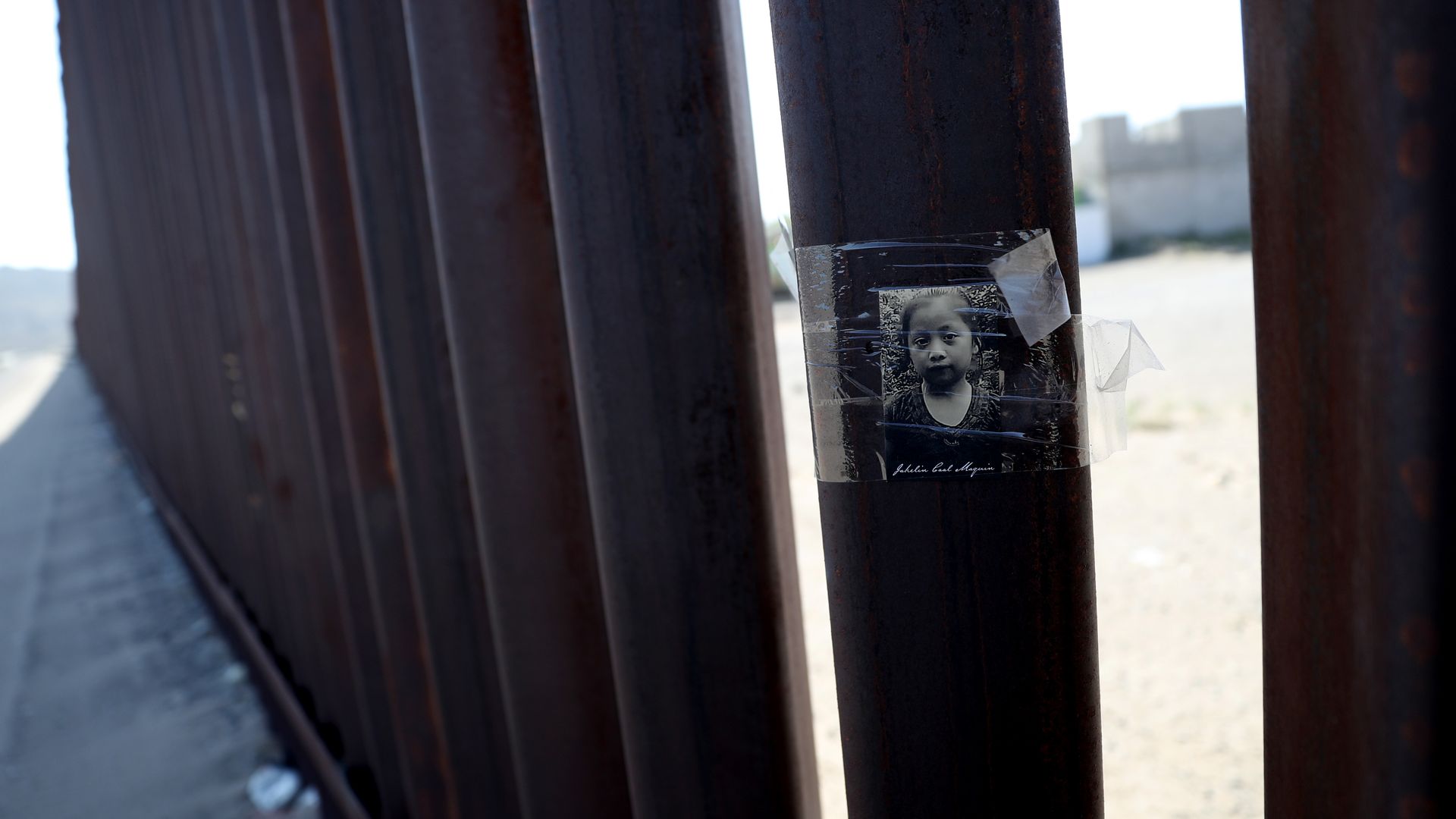 The New Mexico side of the Southern border.