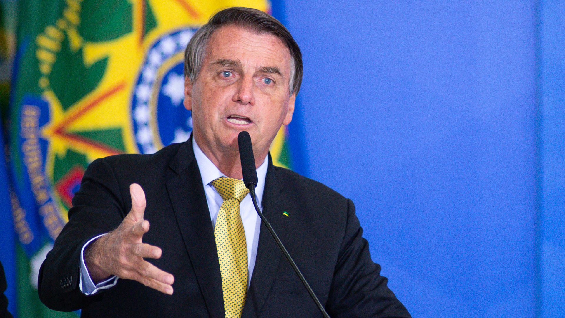 Picture of Brazilian President Jair Bolsonaro