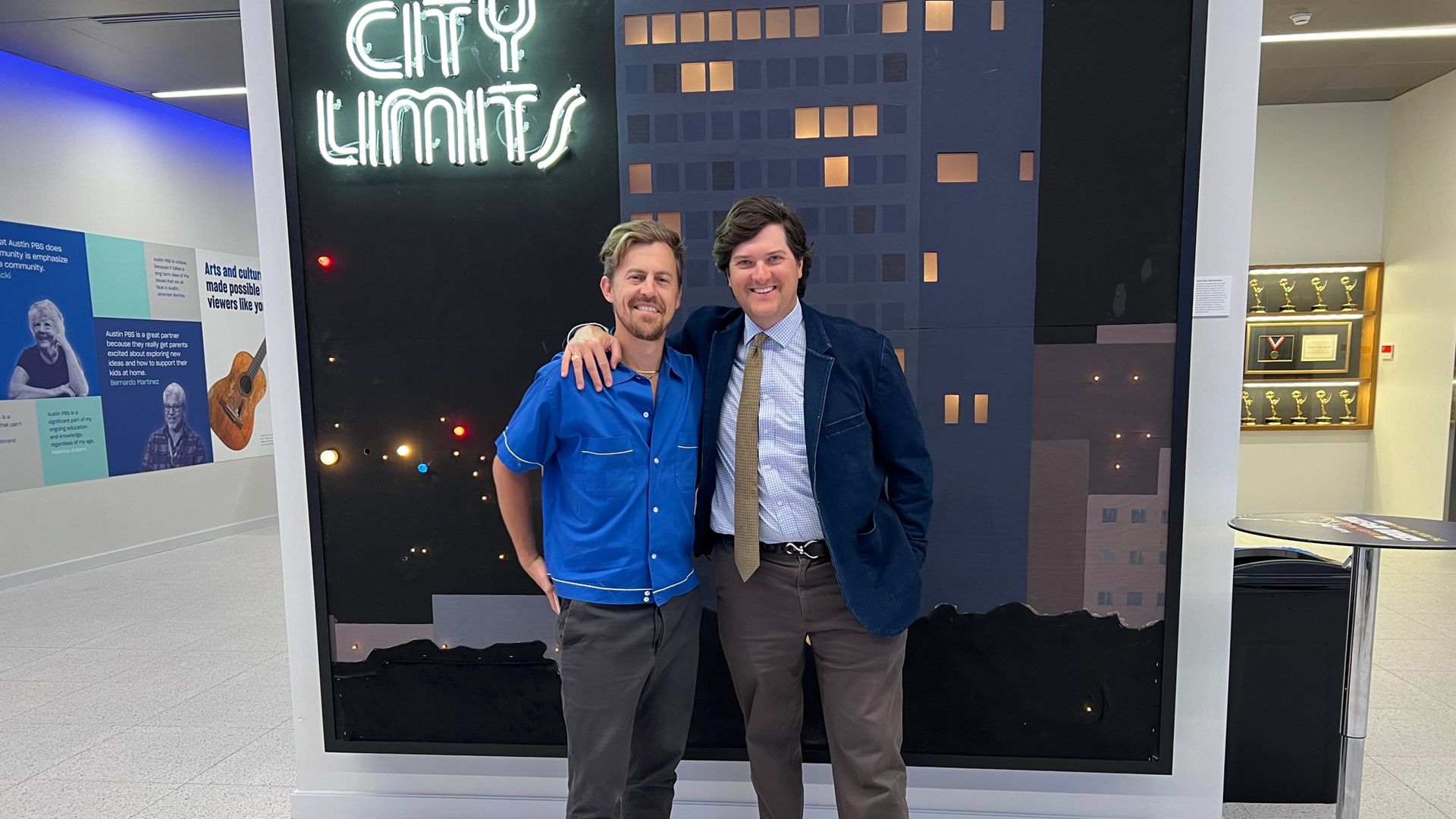 Alex Moffat and Frank Ward