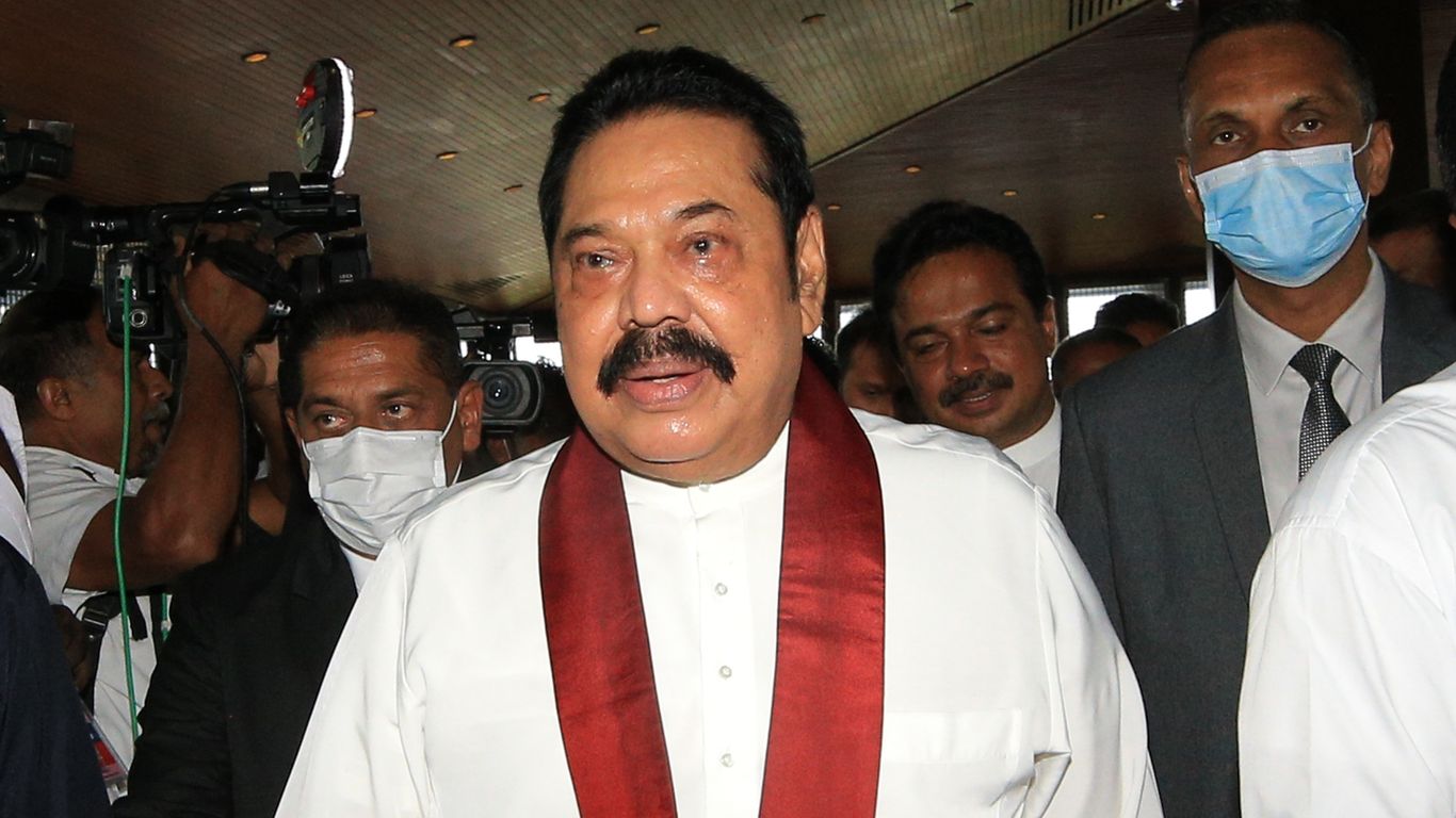 Sri Lanka's Prime Minister Rajapaksa Offers To Resign After Weeks Of ...