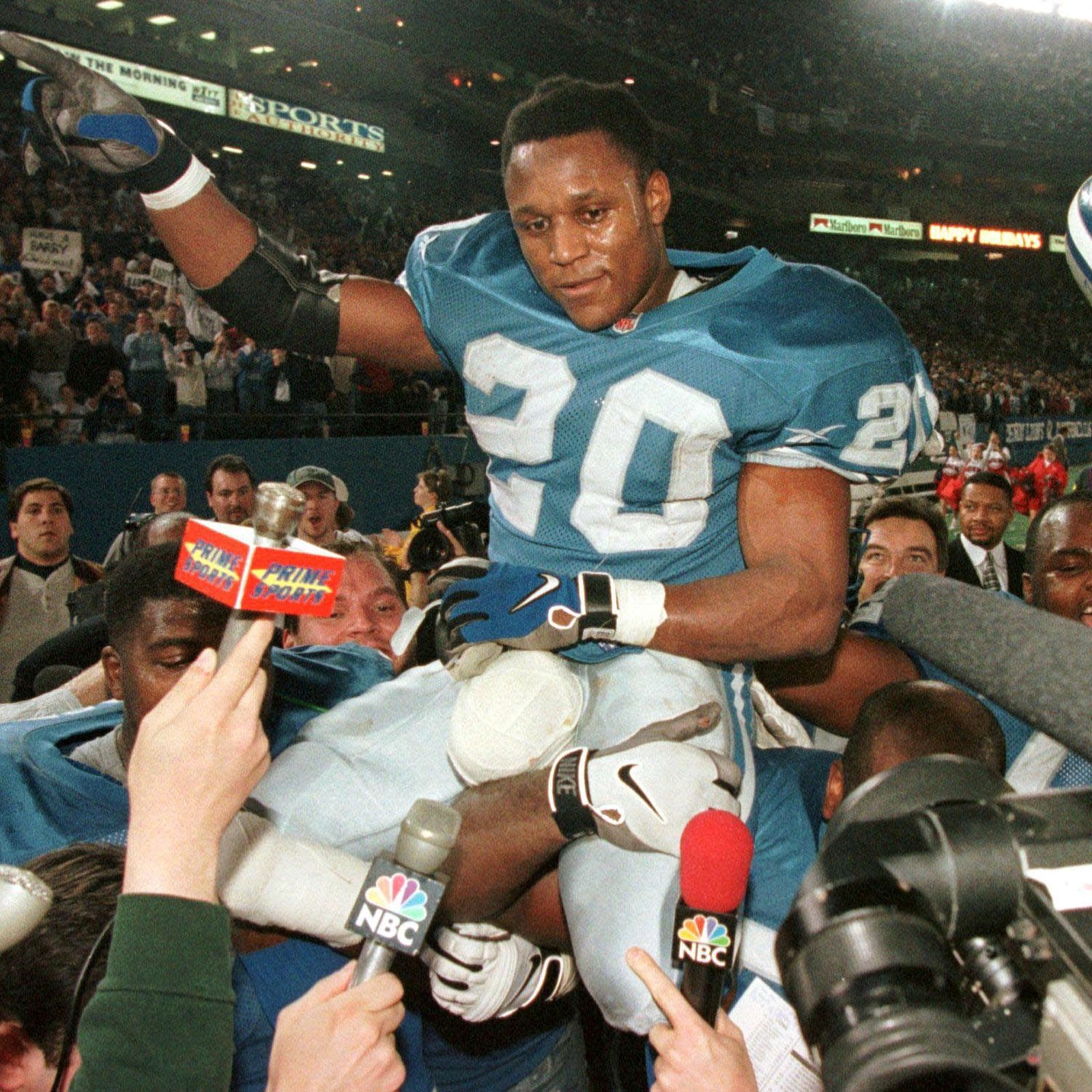 Remember When: Barry Sanders rushes for 100 yards for 1st time 