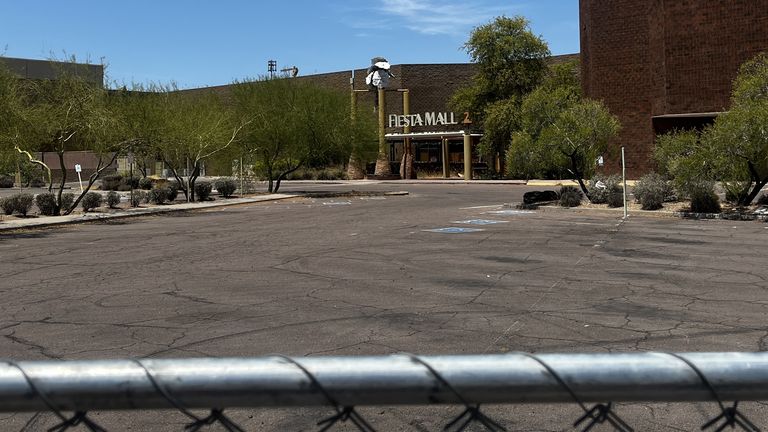 Fiesta Mall Demolition Begins In Mesa - Axios Phoenix