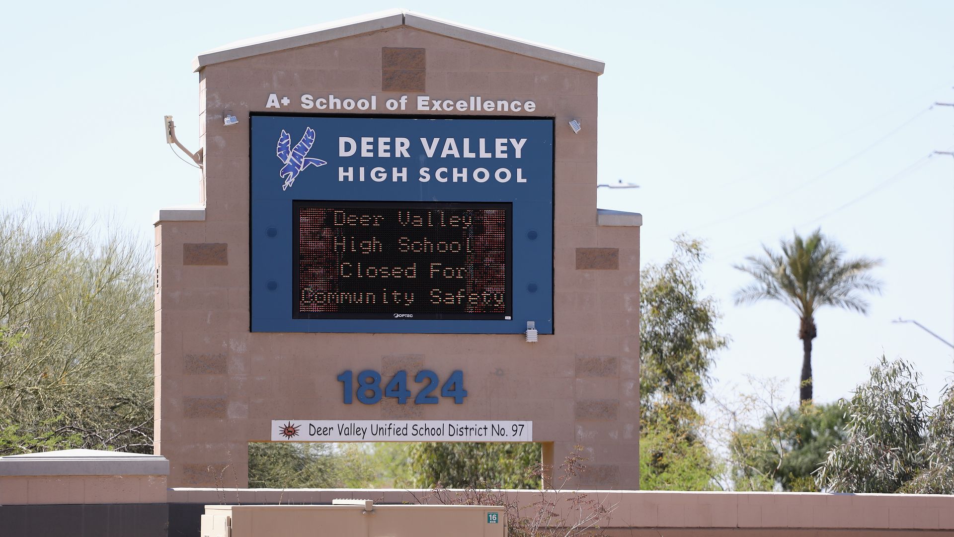 Deer Valley High School in Glendale, Arizona