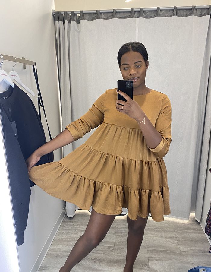 Kendall Lane Heather Tiered Dress