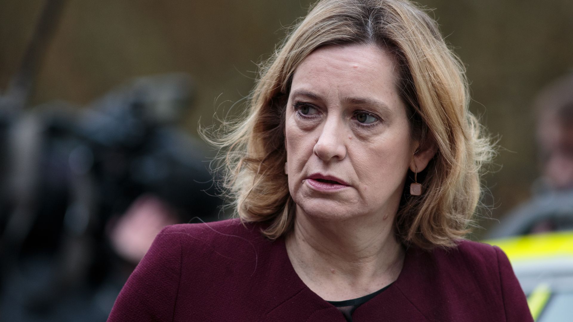 British Home Secretary Amber Rudd