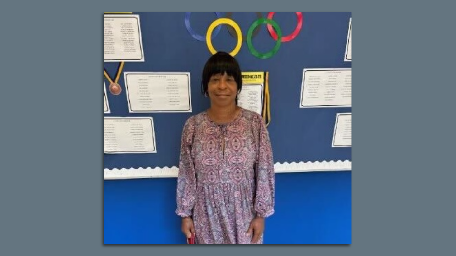 Northwest track and field coach Carmen Jackson poses for a photo. 