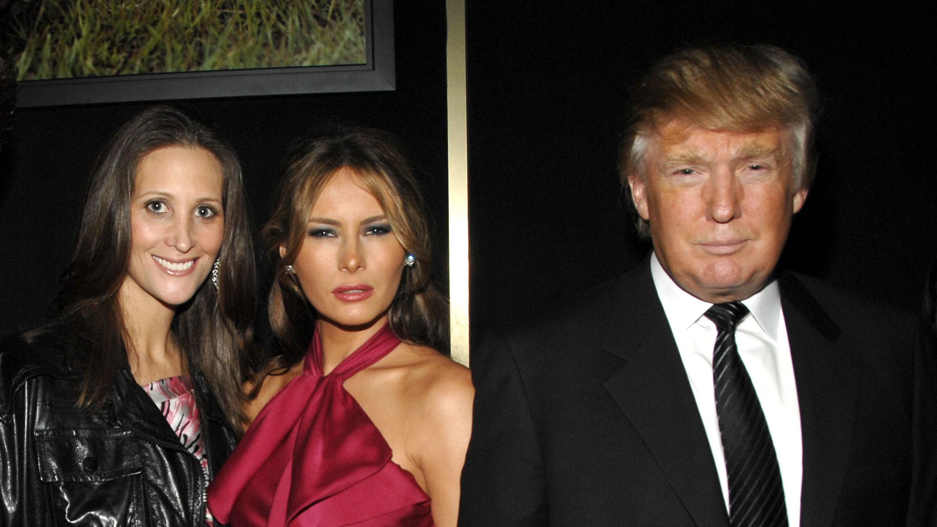 Stephanie Winston Wolkoff, Melania Trump and Donald Trump at a 2008 event.