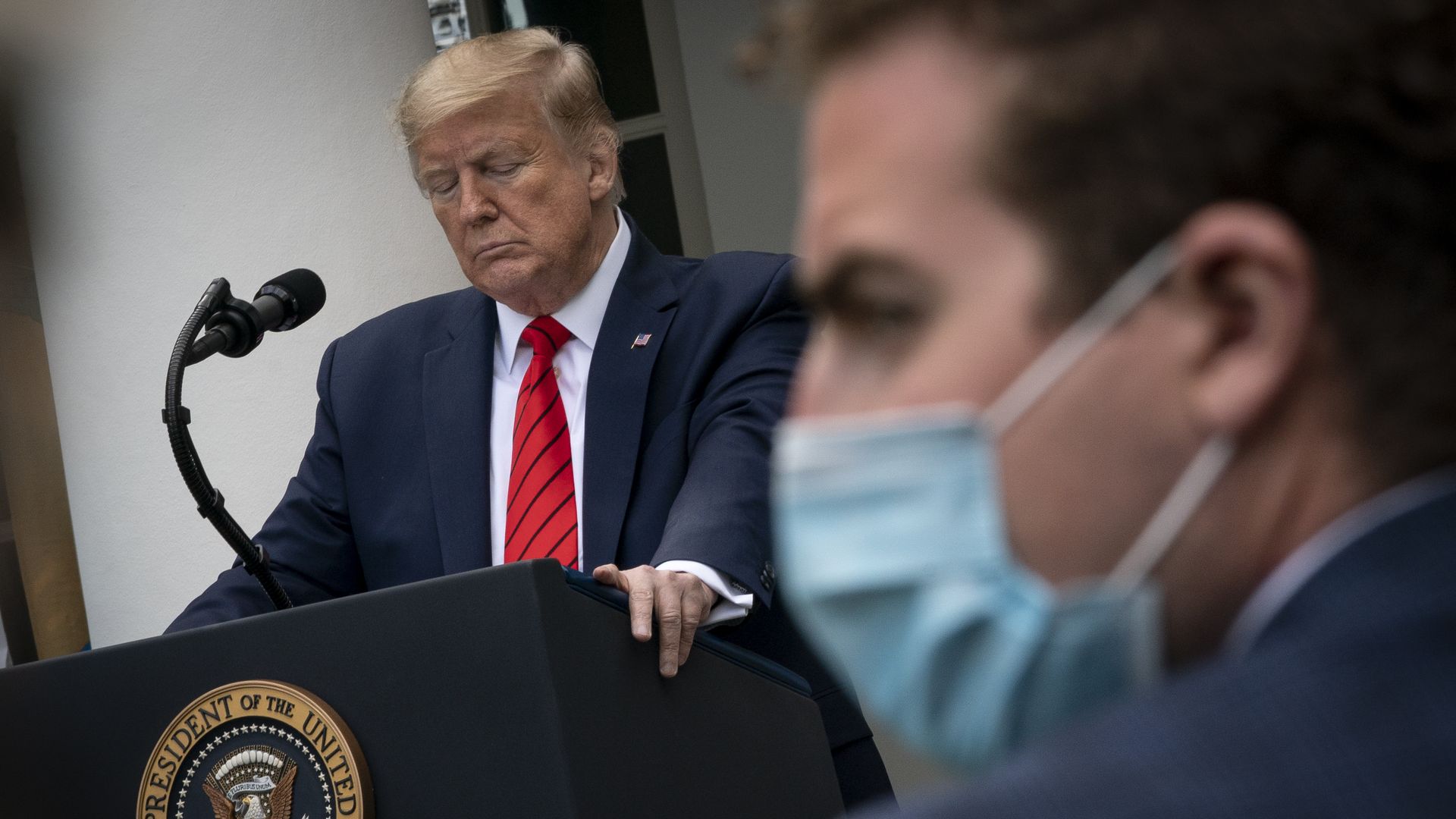 President Trump Delivers Remarks At The White House On COVID-19 Testing