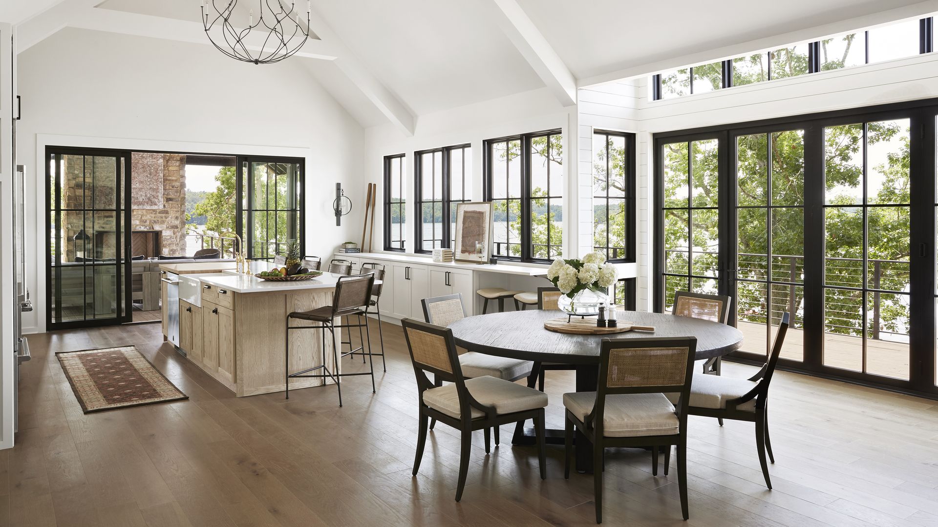 living and dining room