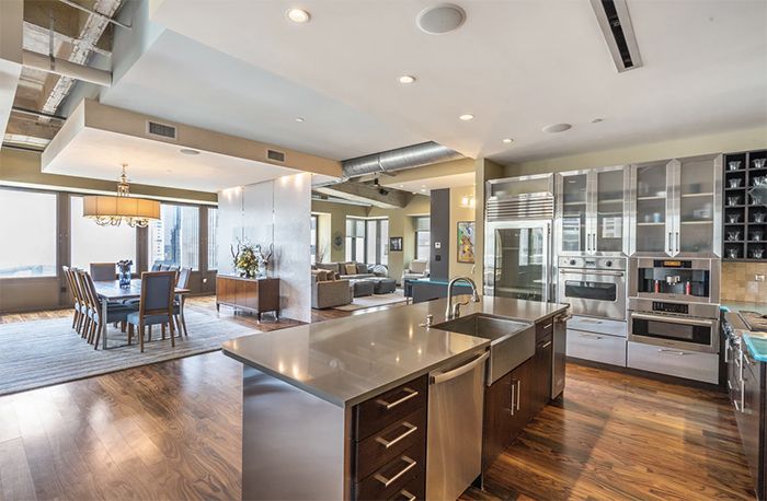 The Trust living kitchen dining