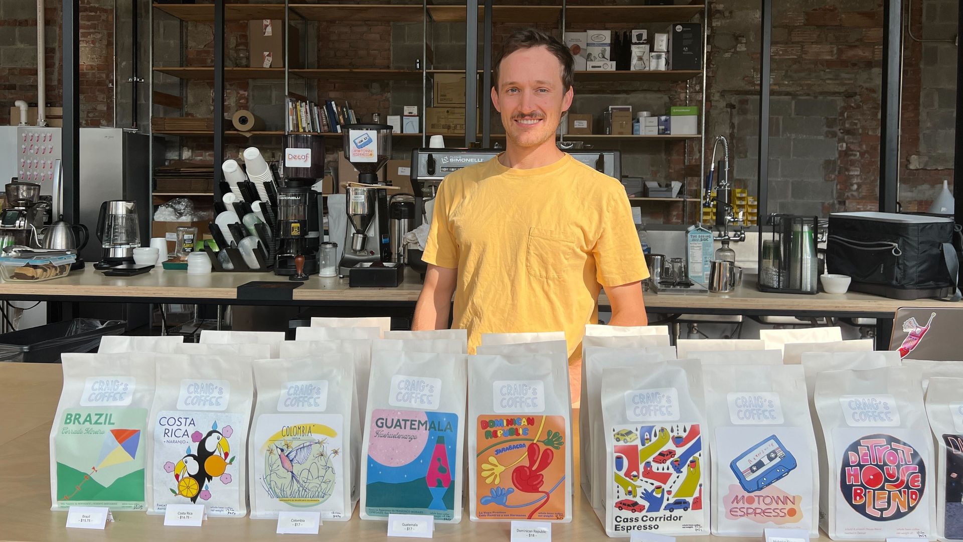 Craig Batory, founder of Craig’s Coffee.