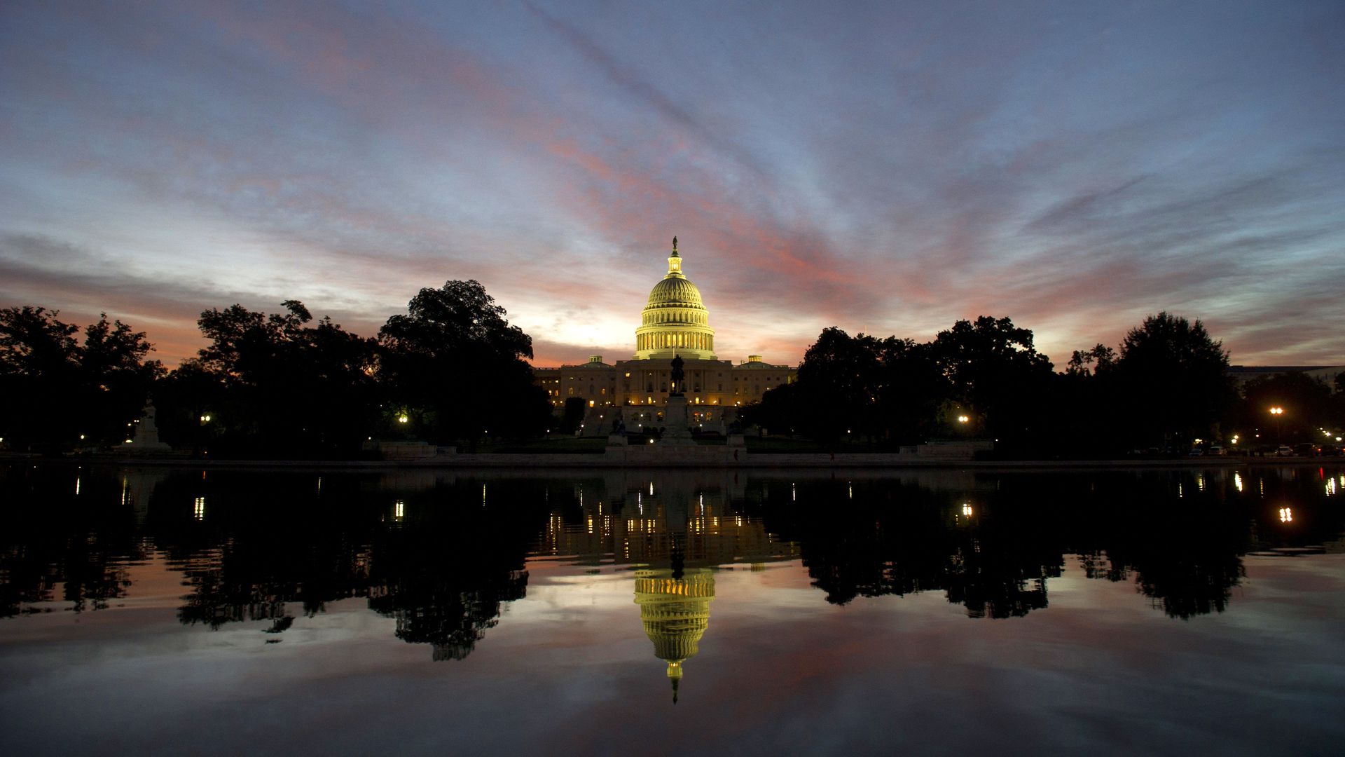 The US Capitol dome