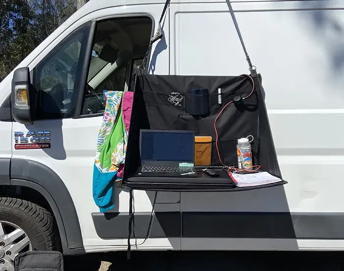 Kaylor Wells, van life, dirt bike, Charlotte, travel, RV, Camper