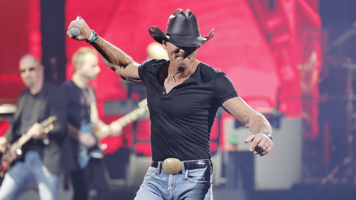 Tim McGraw concert, May 2024 things to do in Charlotte - Axios Charlotte