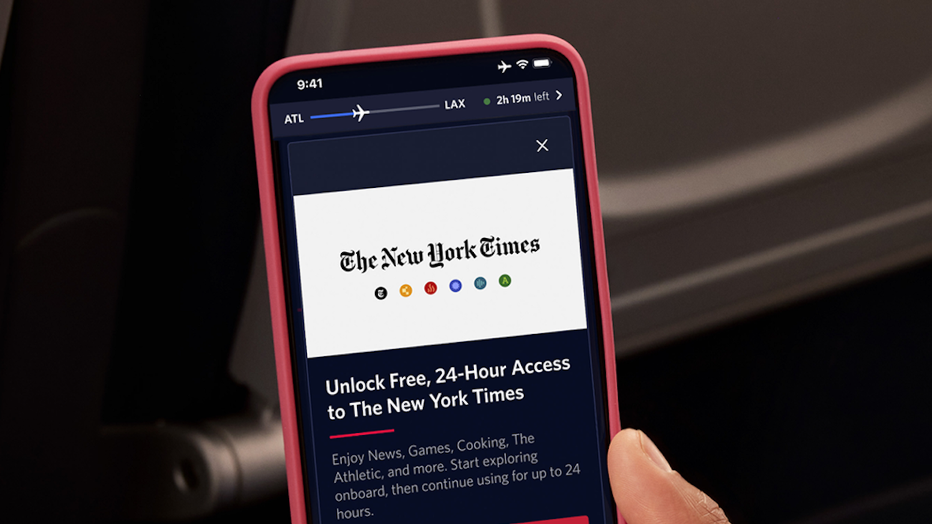 Photo courtesy of Delta Airlines and The New York Times