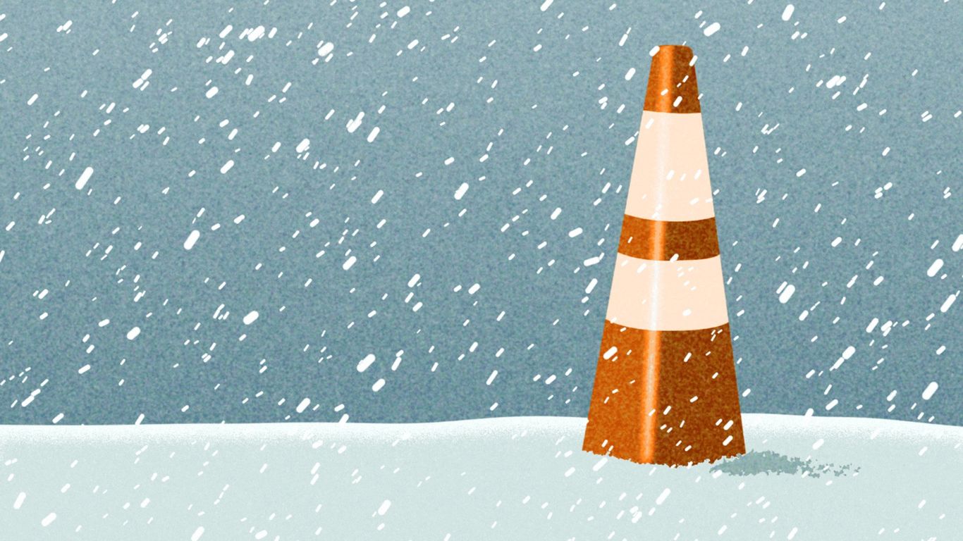 Winter arrives in Washington's mountains