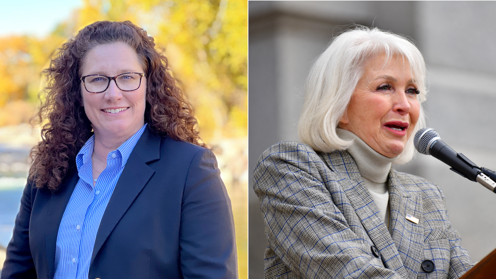 Pam Anderson and Tina Peters Colorado