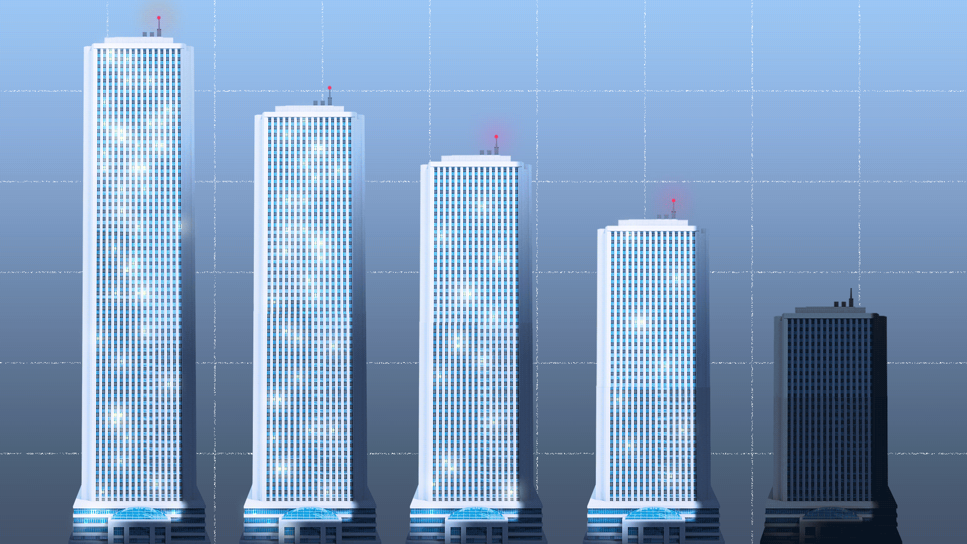 Illustration of buildings.