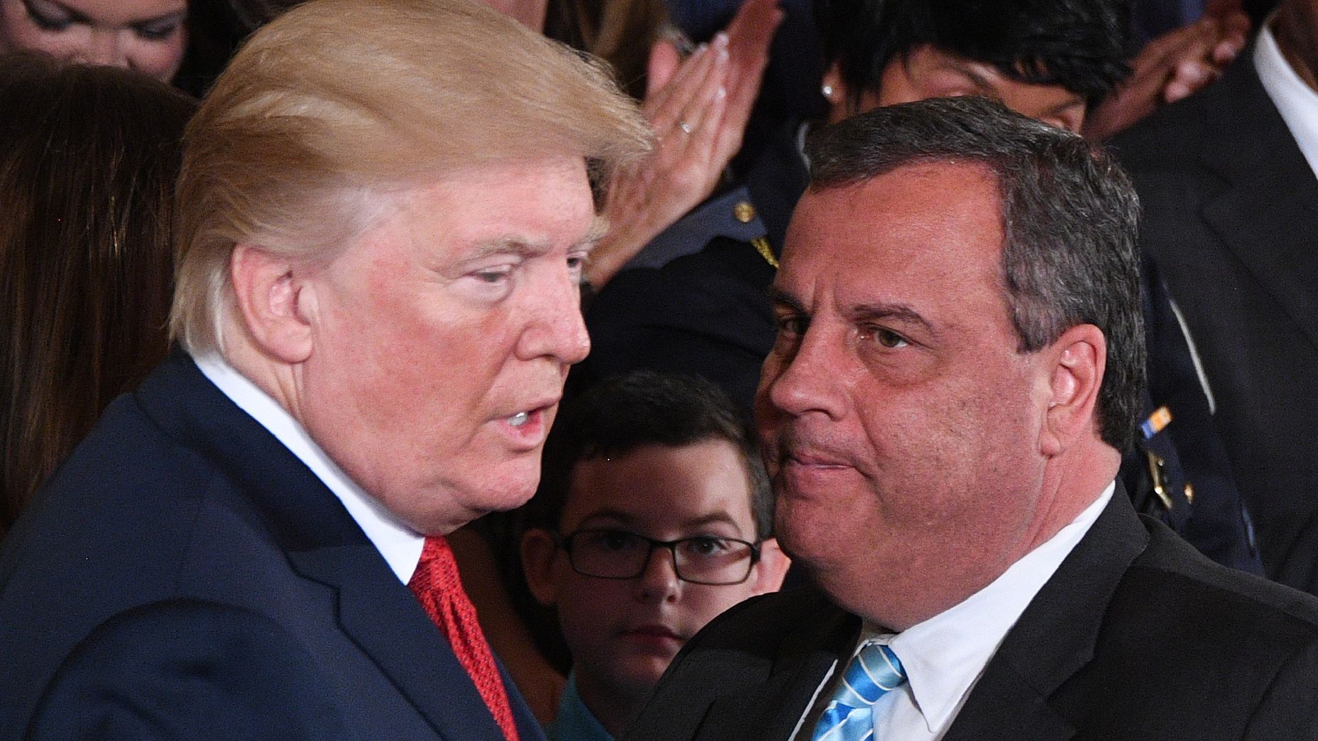 Trump and Chris Christie