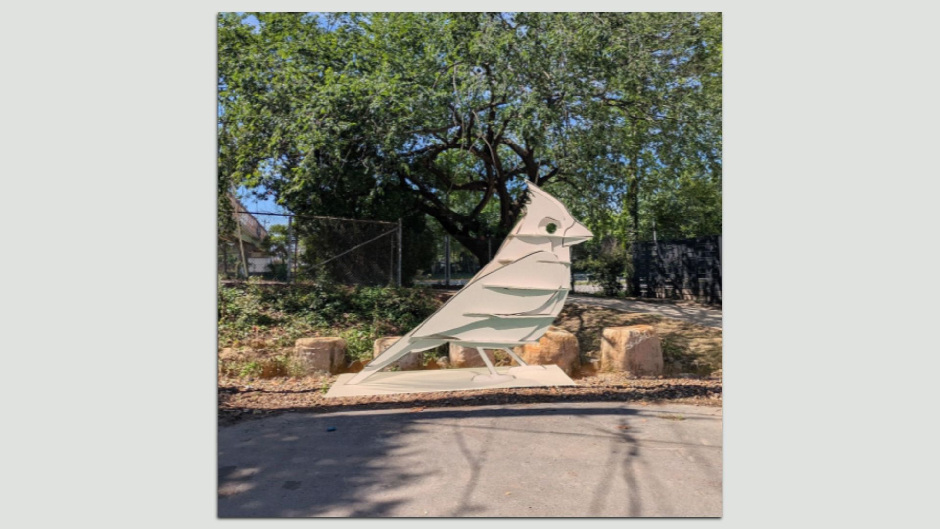 "Cardinal Points" in his (soon-to-be) natural habitat. Image: Courtesy of the city of Richmond 