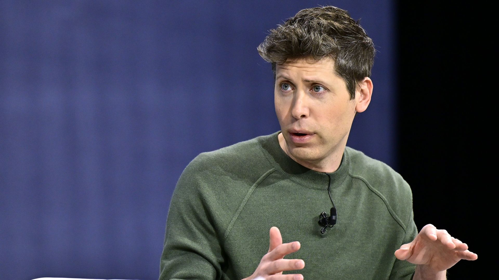 OpenAI CEO Sam Altman speaks onstage during The New York Times Dealbook Summit 2024 