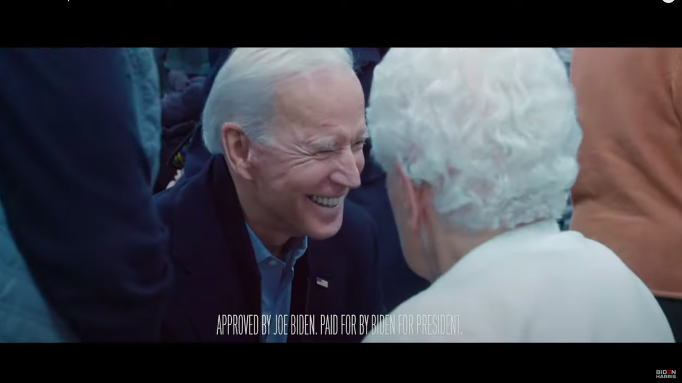 New Biden ad calls for "fresh start" after 4 years of Trump "darkness"