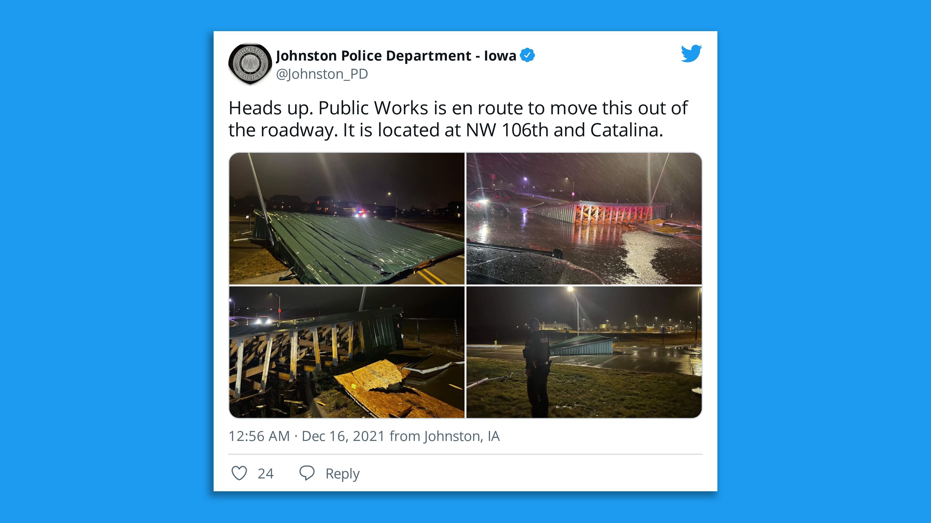 A picnic roof down in Johnston