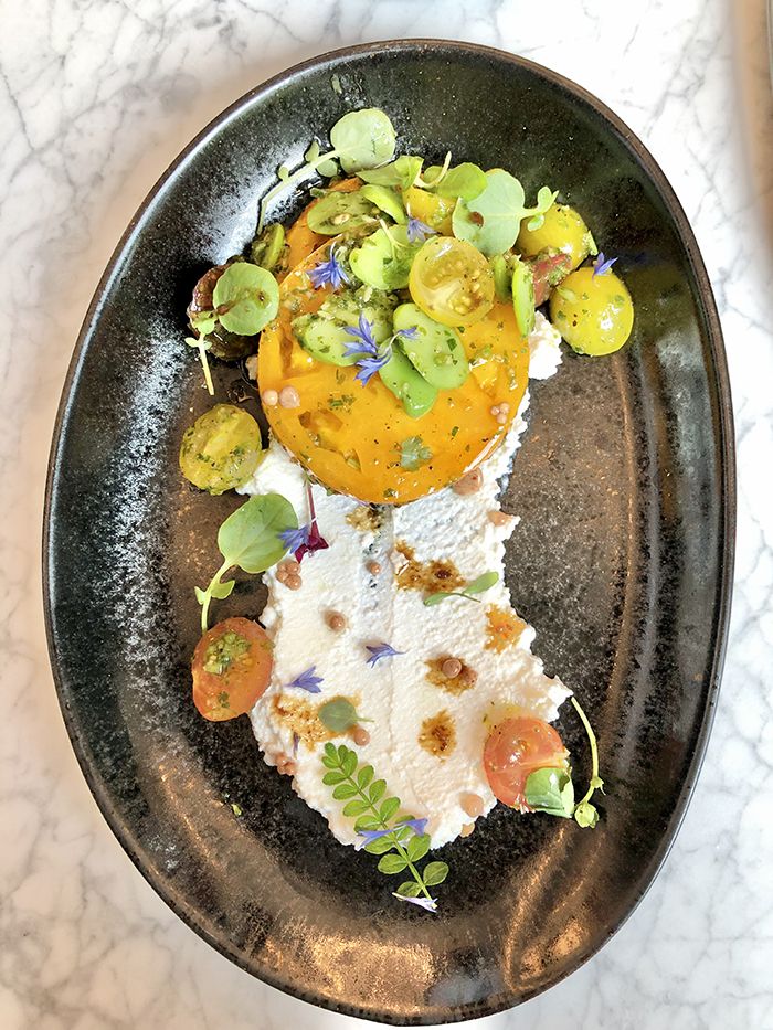 Grand Bohemian Mico heirloom salad