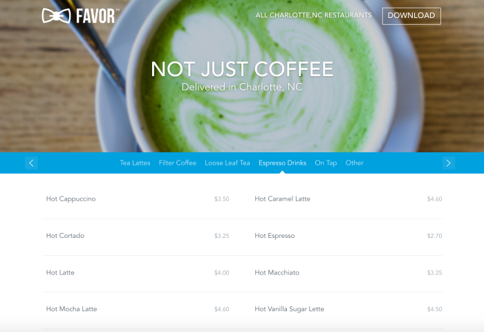 not just coffee charlotte