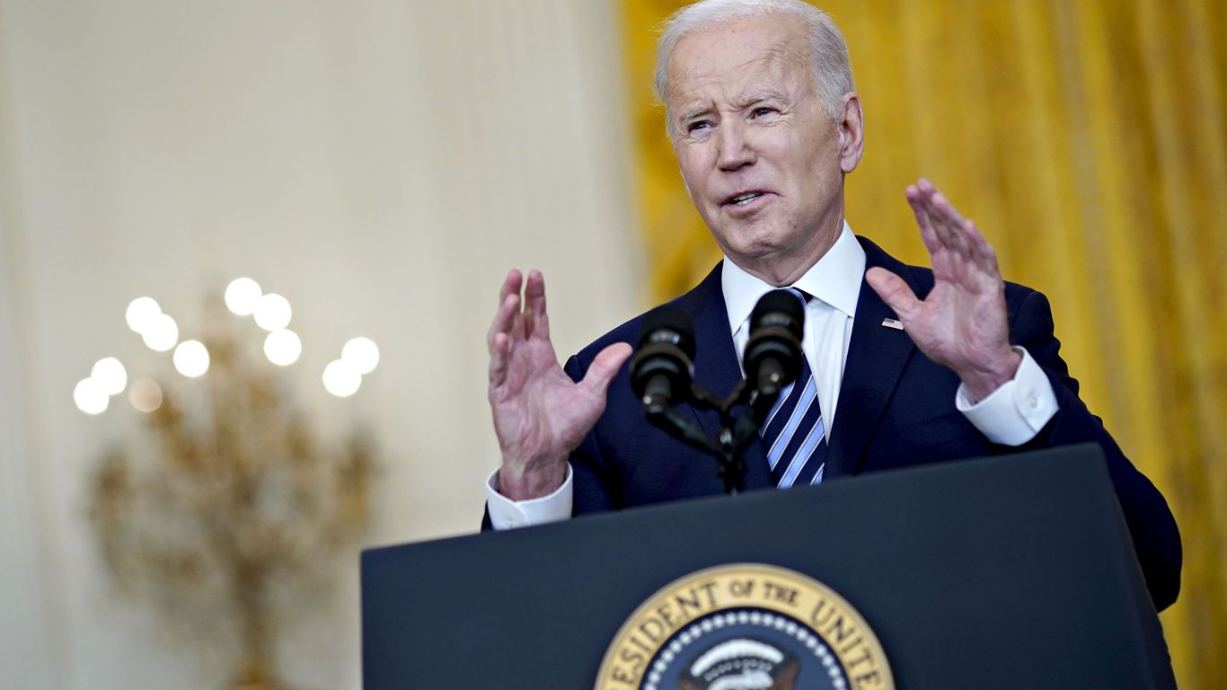 Biden unveils new Russia sanctions: Putin must 