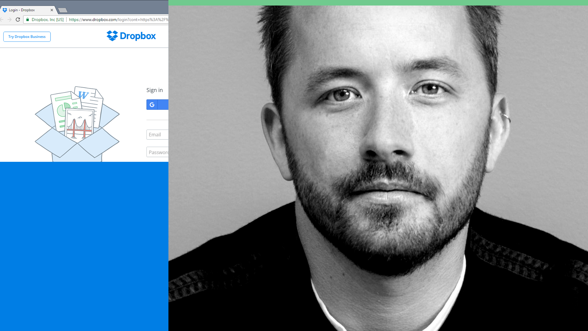 Dropbox co-founder and CEO Drew Houston