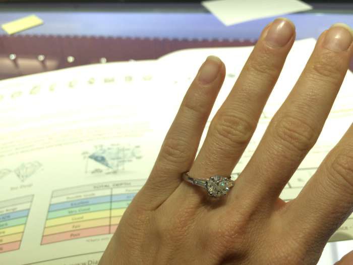 Diamonds Direct engagement ring